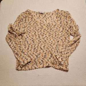 Mink Pink women's light weight yellow sweater. Size medium